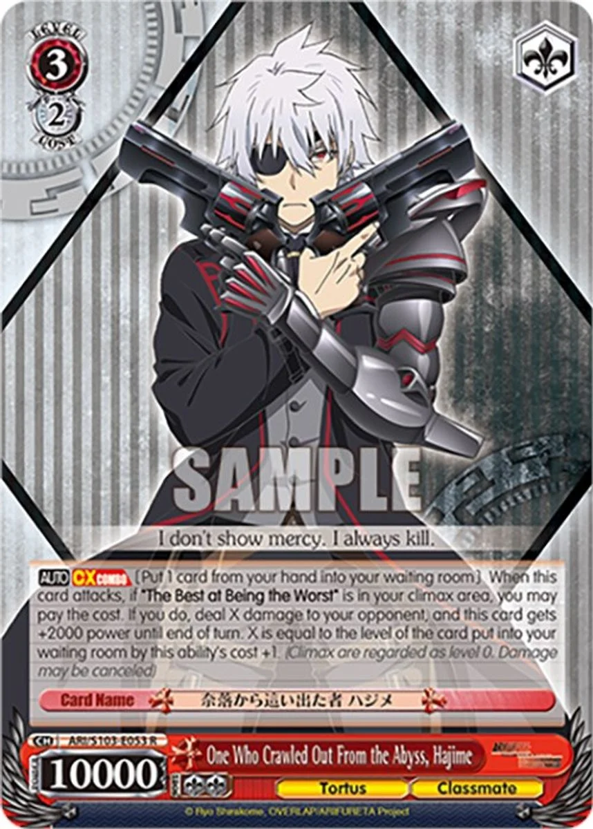 One Who Crawled Out From the Abyss, Hajime 「ARI/S103-E053」「EN」
