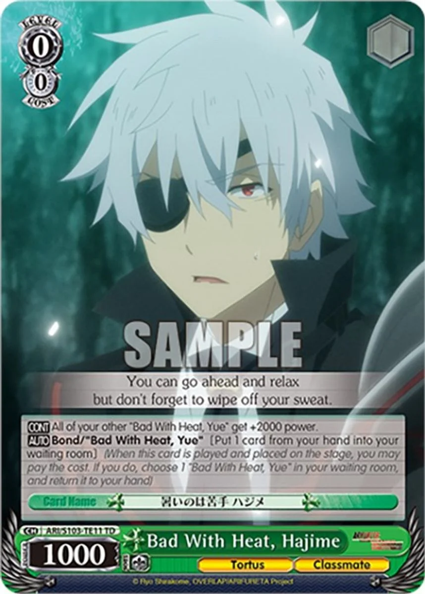 Bad With Heat, Hajime 「ARI/S103-TE11」「EN」