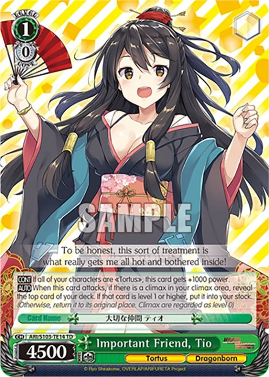 Important Friend, Tio 「ARI/S103-TE14」「EN」