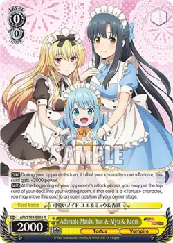 Adorable Maids, Yue & Myu & Kaori #ARI/S103-E003 · Weiss Schwarz
