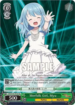 Merfolk Girl, Myu 「ARI/S103-TE10」「EN」
