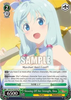 Showing Off Her Strength, Shea 「ARI/S103-TE16」「EN」