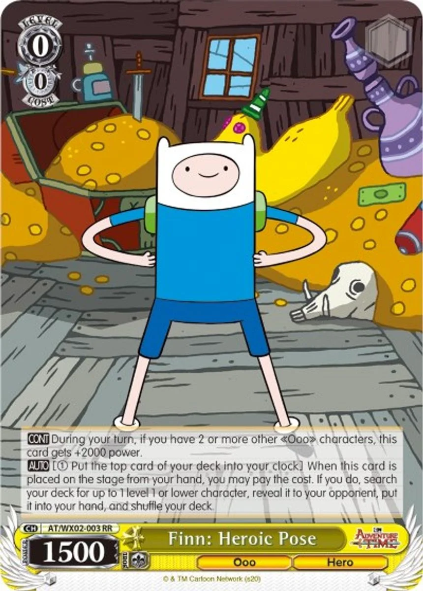 Finn: Heroic Pose 「AT/WX02-003」「EN」