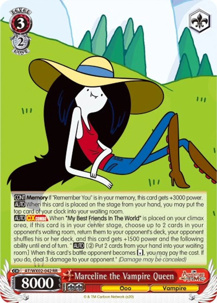 Marceline the Vampire Queen 「AT/WX02-042」「EN」
