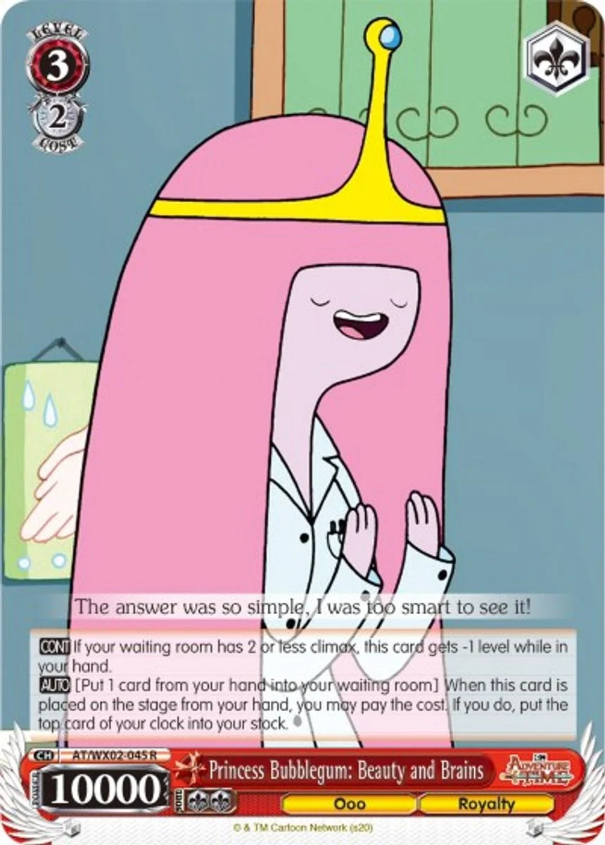 Princess Bubblegum: Beauty and Brains 「AT/WX02-045」「EN」