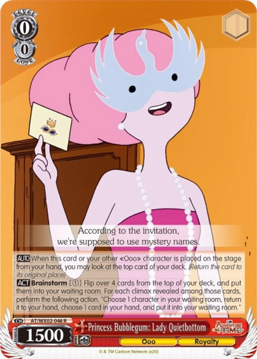 Princess Bubblegum: Lady Quietbottom 「AT/WX02-046」「EN」
