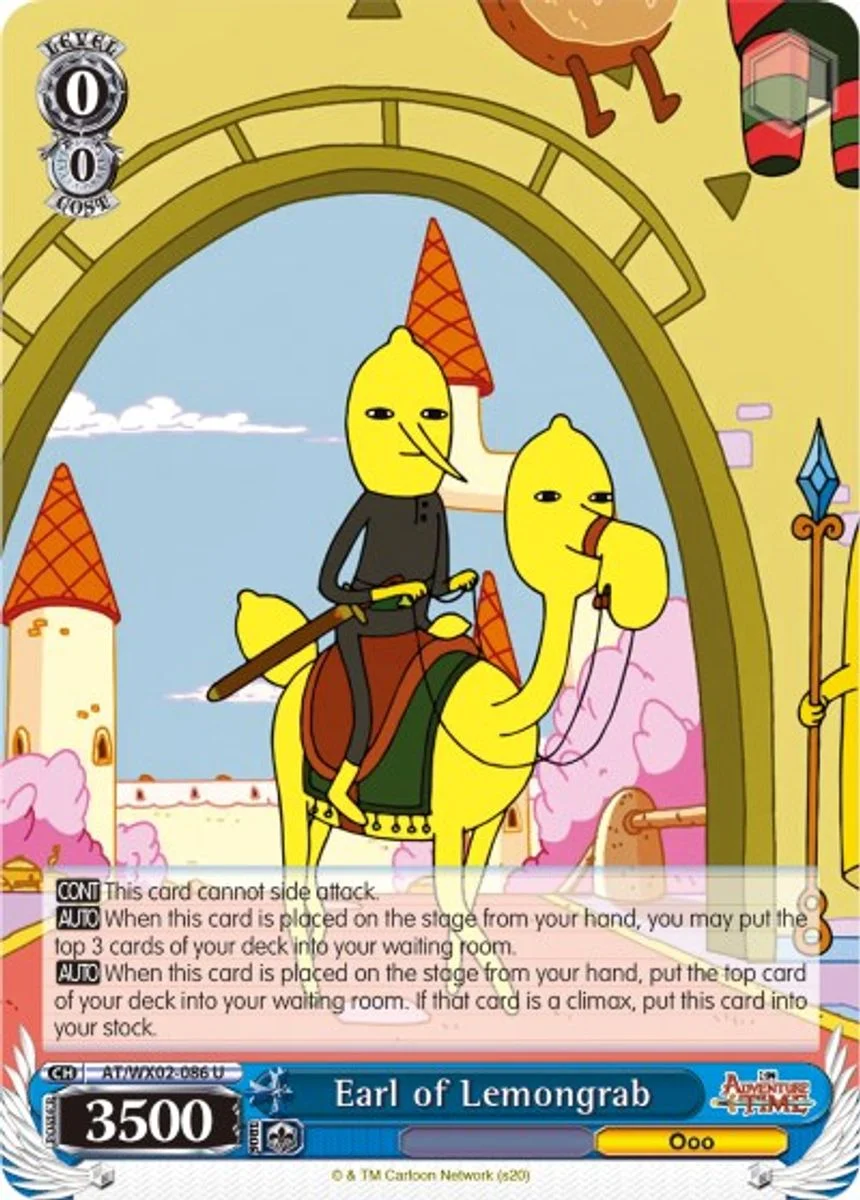 Earl of Lemongrab 「AT/WX02-086」「EN」