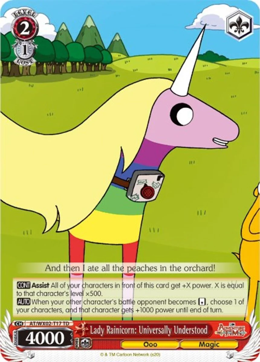 Lady Rainicorn: Universally Understood 「AT/WX02-T17」「EN」