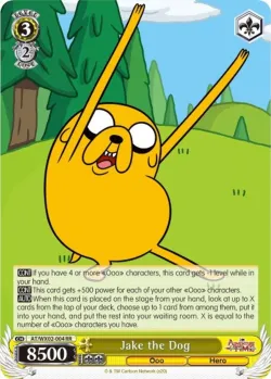 Jake the Dog #AT/WX02-004 · Weiss Schwarz