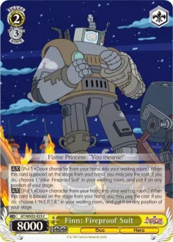 Finn: Fireproof Suit #AT/WX02-023 · Weiss Schwarz