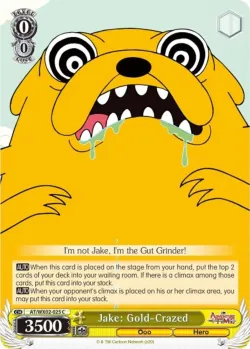 Jake: Gold-Crazed #AT/WX02-025 · Weiss Schwarz