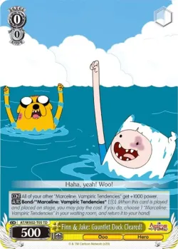 Finn & Jake: Gauntlet Dock Cleared! 「AT/WX02-T05」「EN」