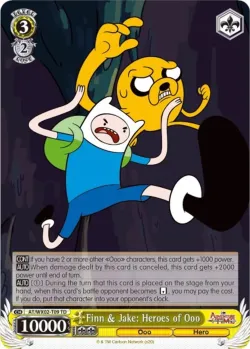 Finn & Jake: Heroes of Ooo 「AT/WX02-T09」「EN」