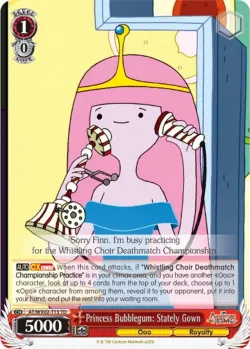 Princess Bubblegum: Stately Gown 「AT/WX02-T13」「EN」