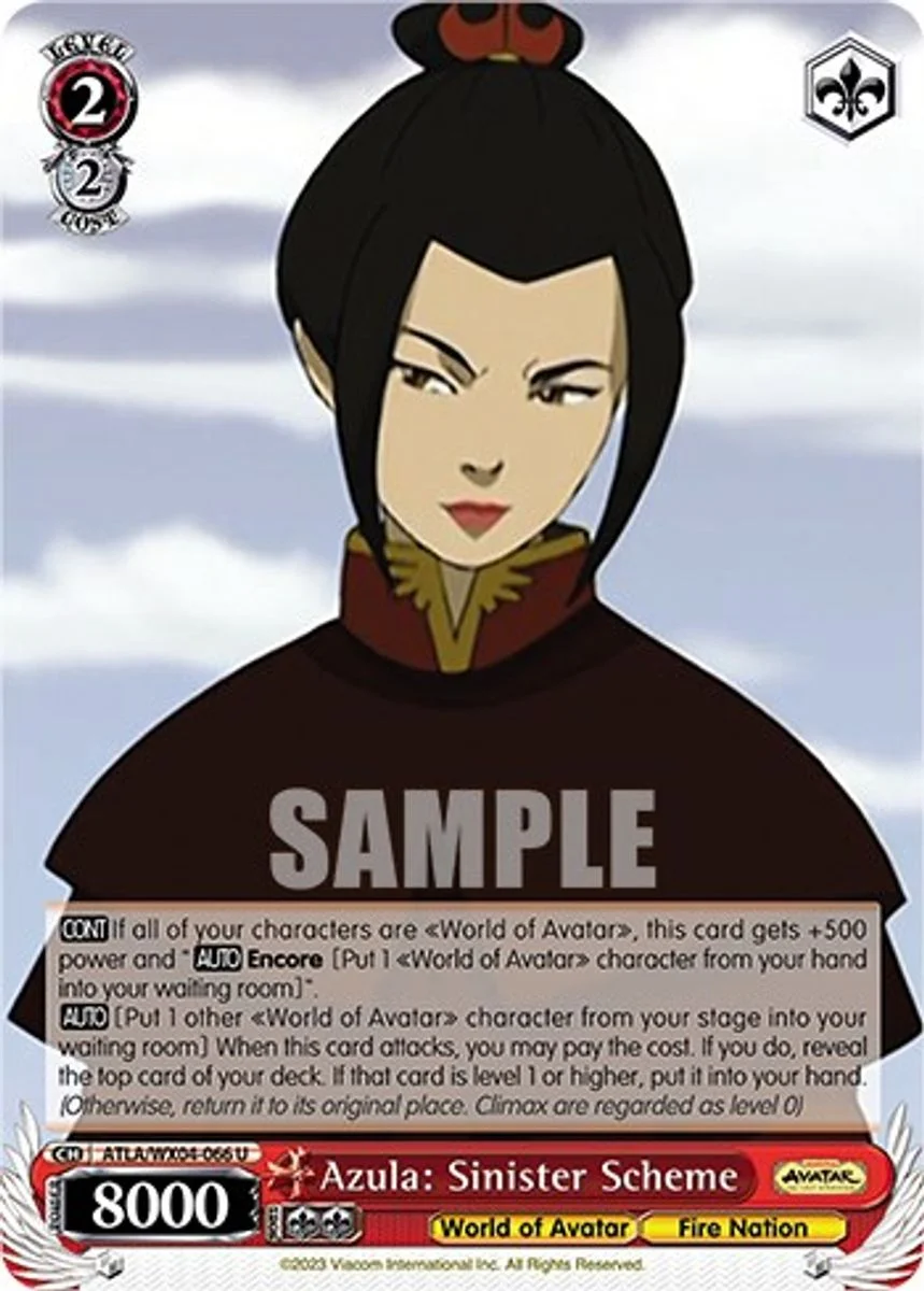 Azula: Sinister Scheme 「ATLA/WX04-066」「EN」