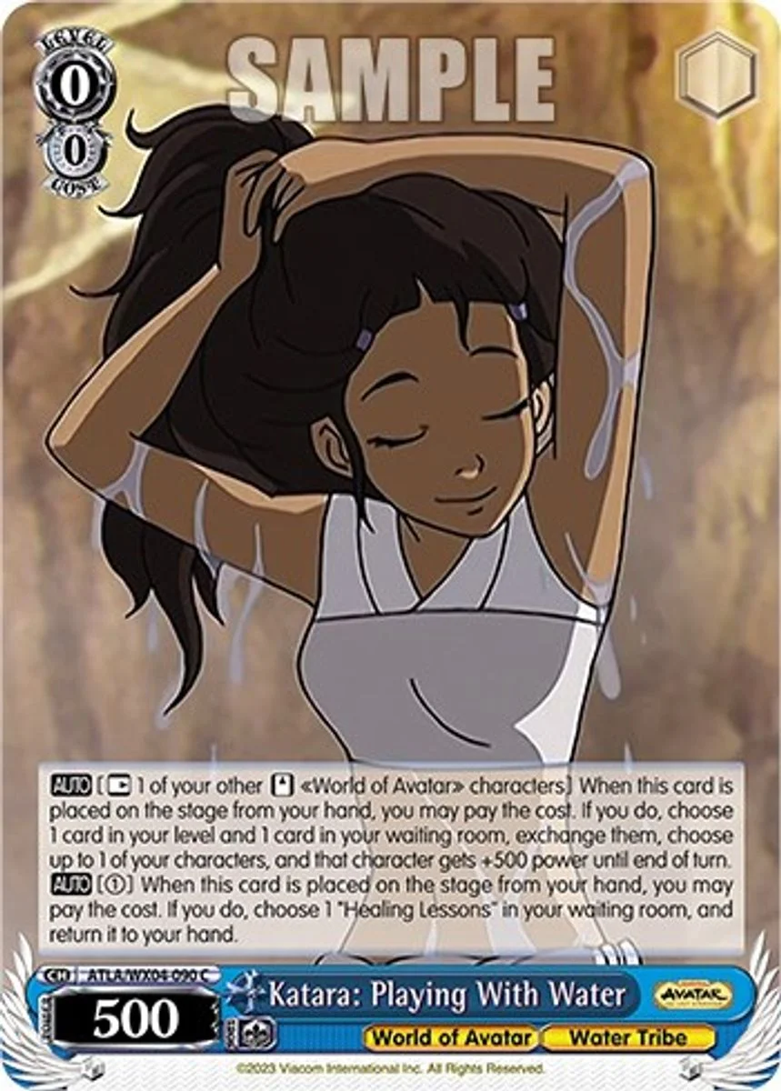 Katara: Playing With Water 「ATLA/WX04-090」「EN」