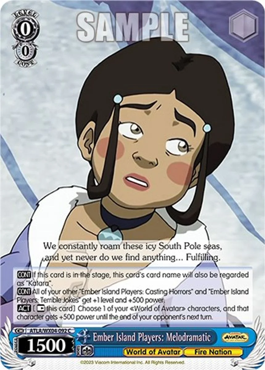 Ember Island Players: Melodramatic 「ATLA/WX04-092」「EN」