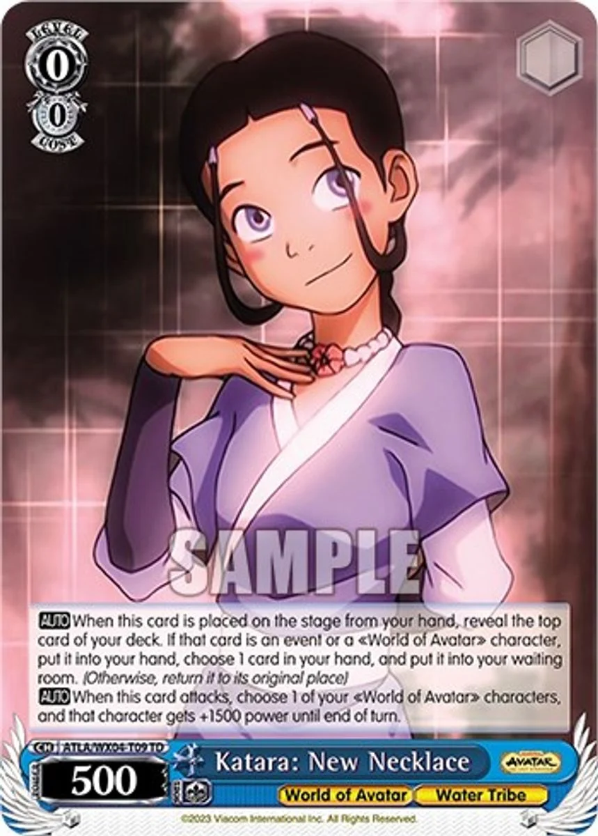 Katara: New Necklace 「ATLA/WX04-T09」「EN」