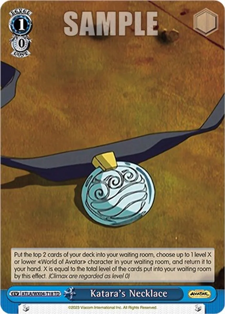 Katara's Necklace 「ATLA/WX04-T18」「EN」