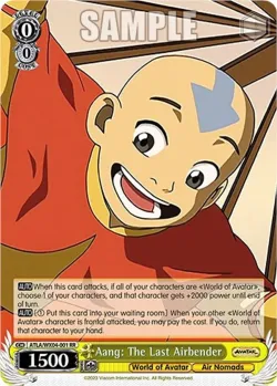 Aang: The Last Airbender #ATLA/WX04-001 · Weiss Schwarz
