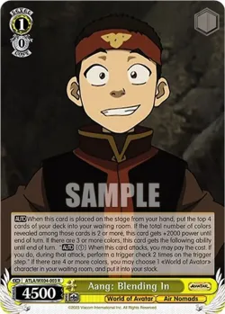 Aang: Blending In #ATLA/WX04-003 · Weiss Schwarz