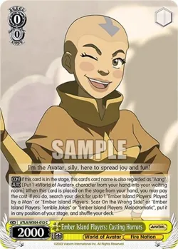 Ember Island Players: Casting Horrors #ATLA/WX04-012 · Weiss Schwarz