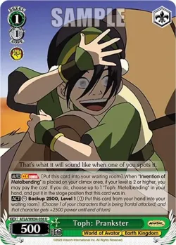 Toph: Prankster #ATLA/WX04-036 · Weiss Schwarz