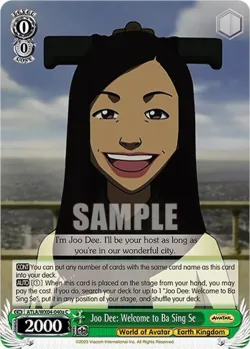 Joo Dee: Welcome to Ba Sing Se #ATLA/WX04-040a · Weiss Schwarz