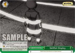 Skillful Display #ATLA/WX04-045 · Weiss Schwarz