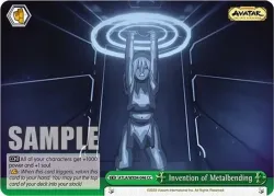 Invention of Metalbending #ATLA/WX04-046 · Weiss Schwarz