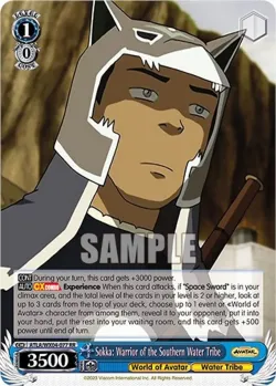 Sokka: Warrior of the Southern Water Tribe 「ATLA/WX04-077」「EN」
