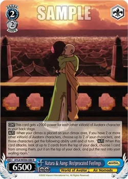 Katara & Aang: Reciprocated Feelings 「ATLA/WX04-086」「EN」