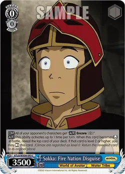 Sokka: Fire Nation Disguise 「ATLA/WX04-093」「EN」
