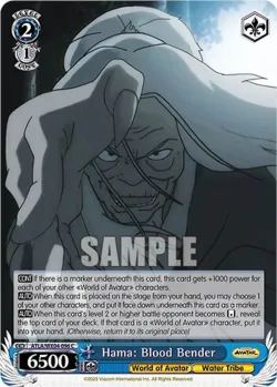 Hama: Blood Bender 「ATLA/WX04-096」「EN」
