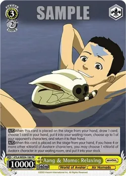 Aang & Momo: Relaxing 「ATLA/WX04-106」「EN」
