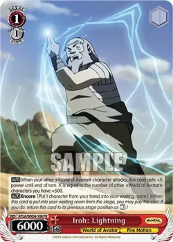 Iroh: Lightning 「ATLA/WX04-108」「EN」