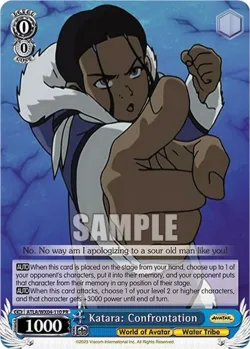 Katara: Confrontation 「ATLA/WX04-110」「EN」