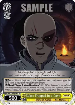 Zuko: Trapped in a Cave 「ATLA/WX04-T01」「EN」