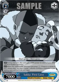 Sokka: First Love 「ATLA/WX04-T15」「EN」