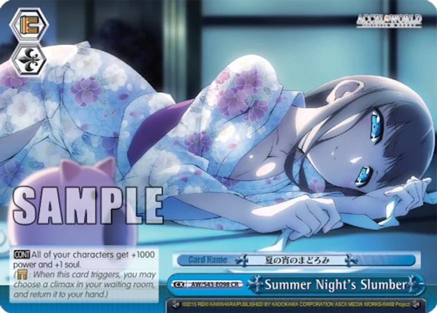 Summer Night's Slumber 「AW/S43-E098」「EN」