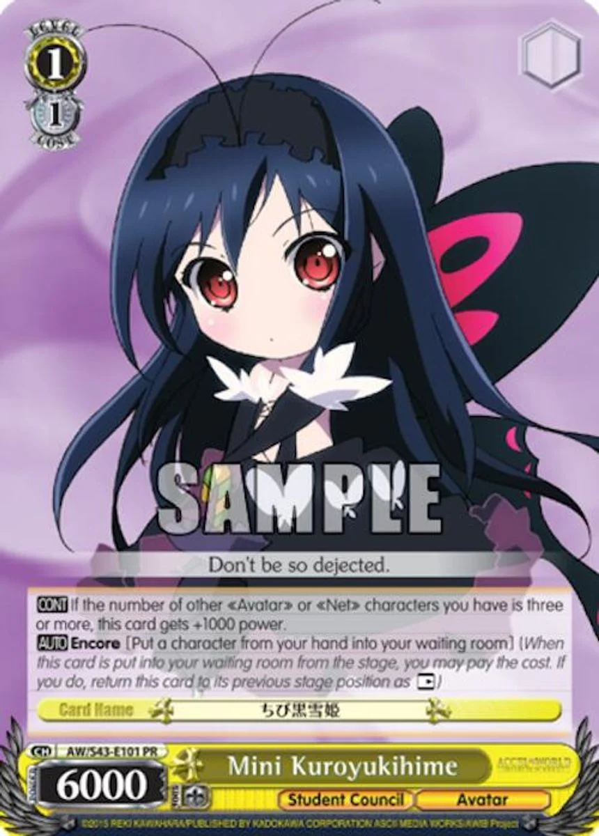 Mini Kuroyukihime 「AW/S43-E101」「EN」