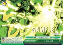 Citron Call #AW/S43-E052 · Weiss Schwarz