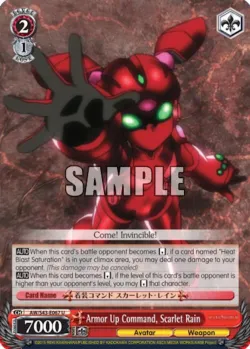 Armor Up Command, Scarlet Rain 「AW/S43-E067」「EN」