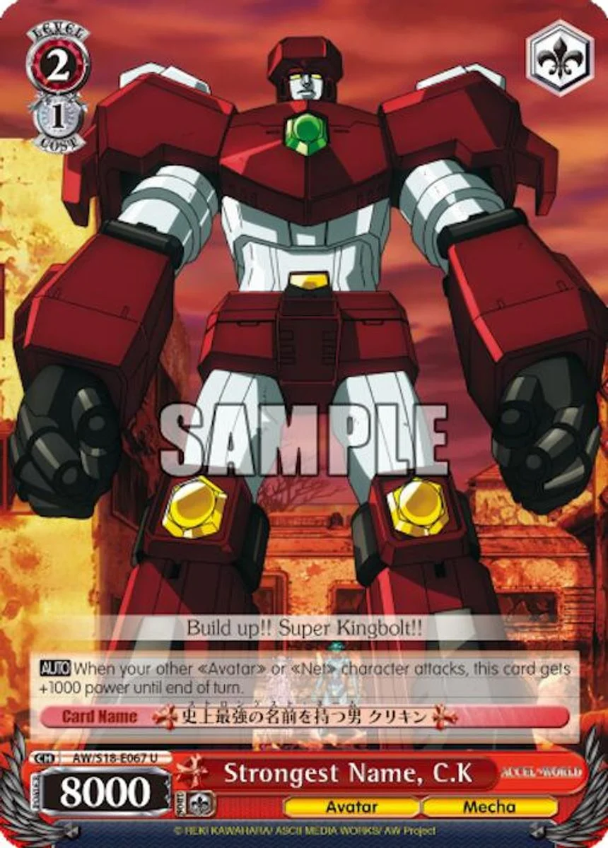 Strongest Name, C.K 「AW/S18-E067」「EN」