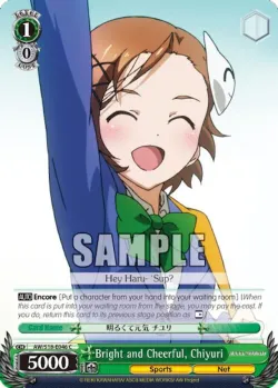 Bright and Cheerful, Chiyuri #AW/S18-E046 · Weiss Schwarz