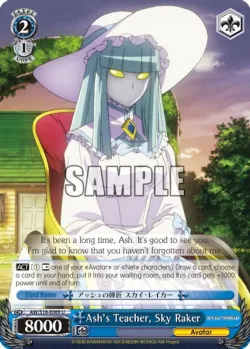 Ash's Teacher, Sky Raker 「AW/S18-E089」「EN」