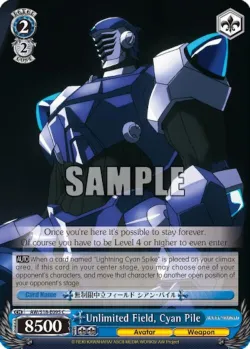 Unlimited Field, Cyan Pile 「AW/S18-E095」「EN」