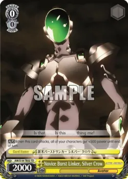 Novice Burst Linker, Silver Crow 「AW/S18-TE02」「EN」