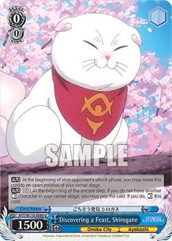 Discovering a Feast, Shirogane 「AYT/W110-E080」「EN」