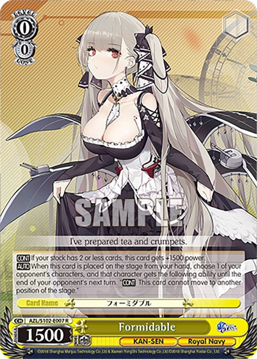 Formidable 「AZL/S102-E007」「EN」